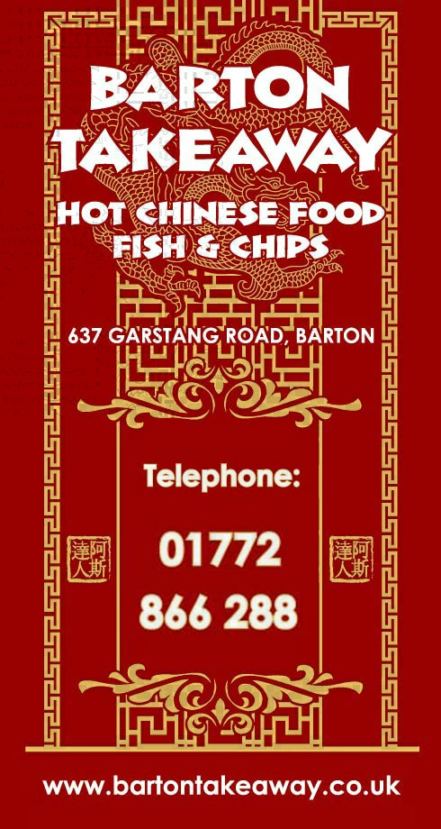 barton takeaway menu
